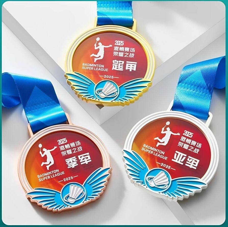 Badminton Champions Medal