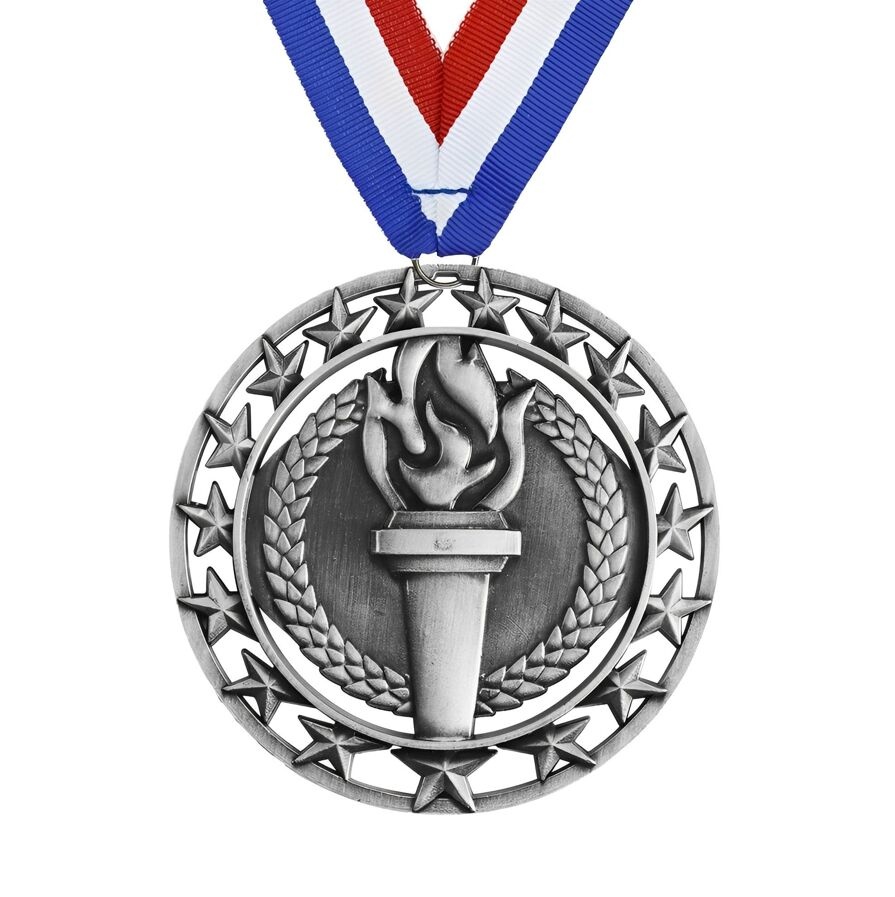Silver Torch and Stars Medal