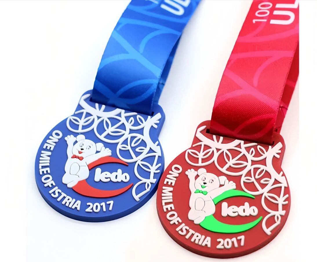 One Mile of Istria Event Medals - Cartoon Bear Design - 2017