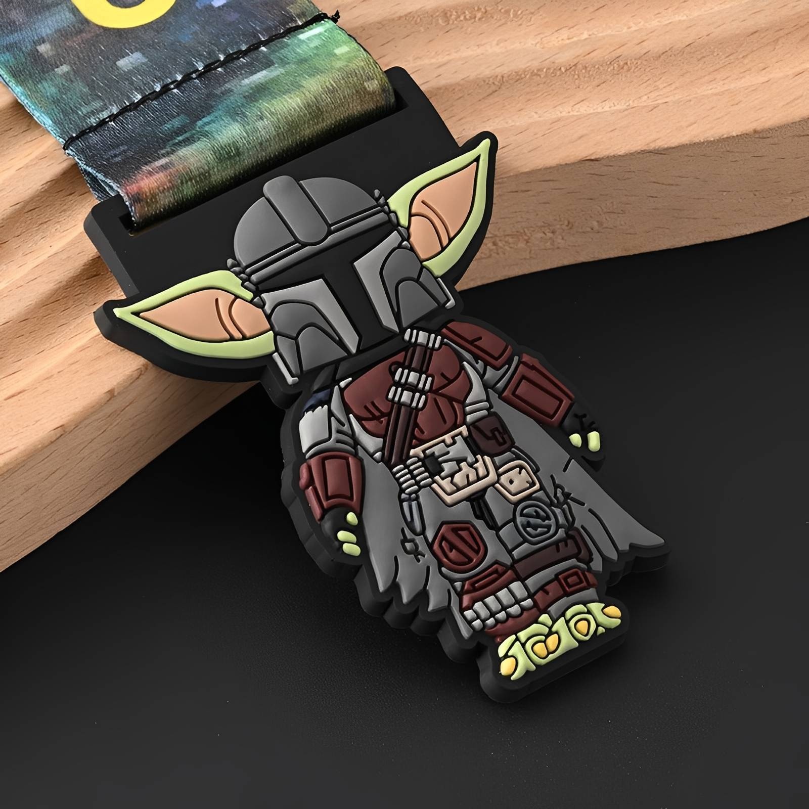 The Mandalorian Medal with Grogu Design