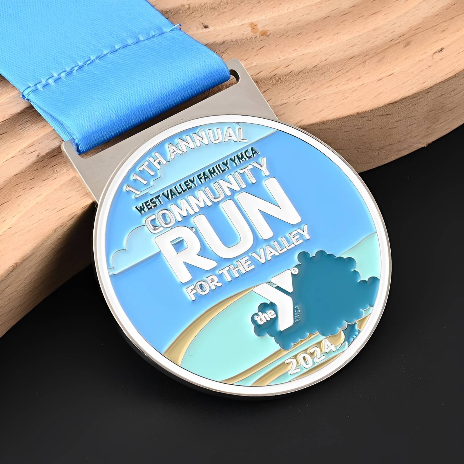 11th Annual Community Run Medal 2024