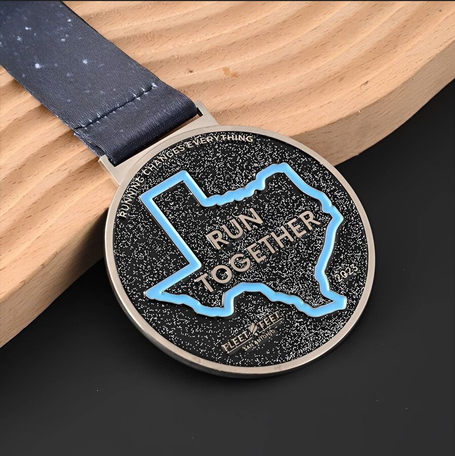 Texas Run Together Running Medal 2023