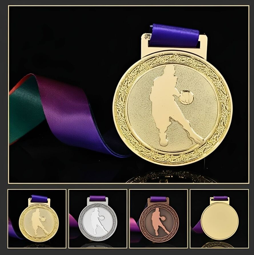 Basketball Player Medal