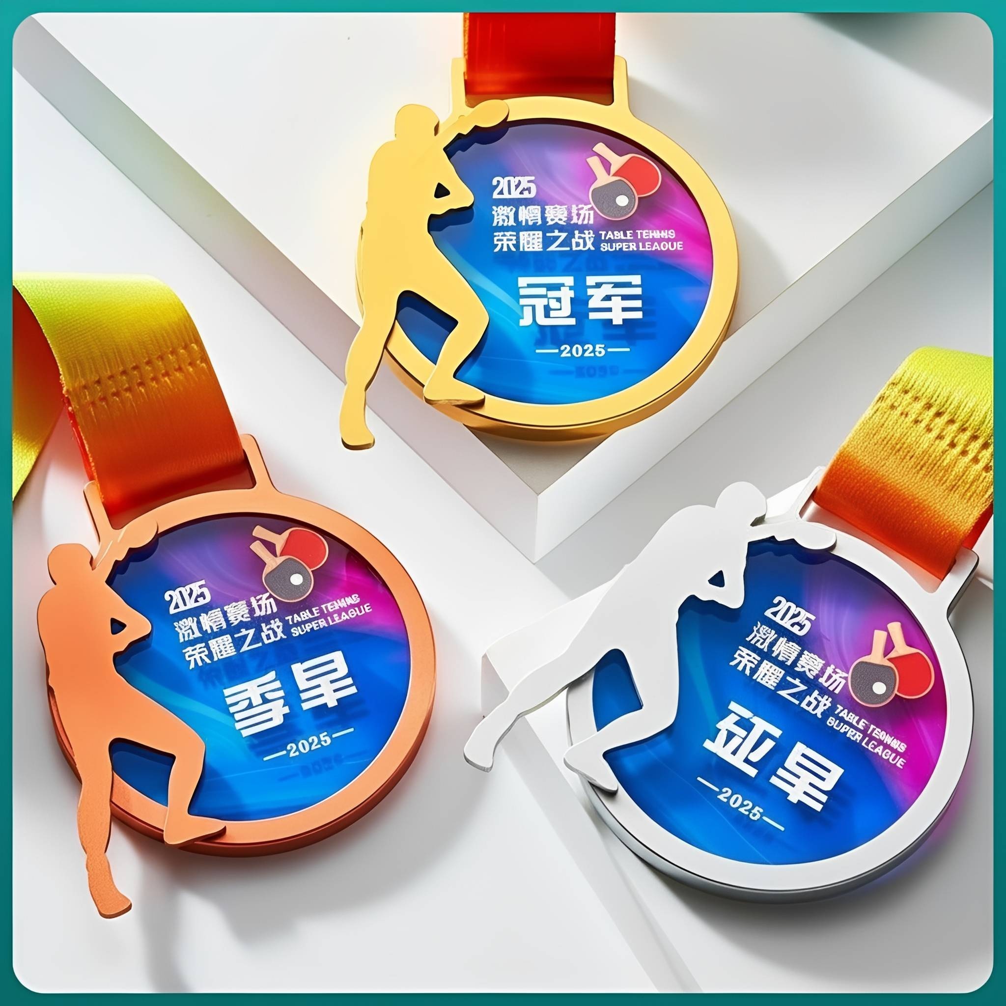 Table Tennis Tournament Medal