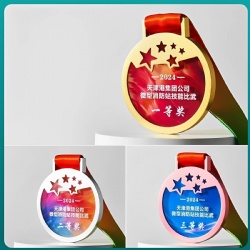 Star-Shaped Medals for Recognition