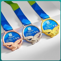 Custom Zinc Alloy Eagle Design Medal