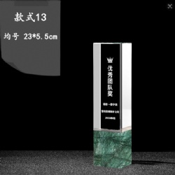 Excellent Team Award Crystal Award