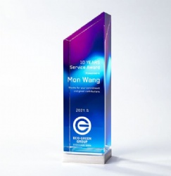 Gradient Prism Crystal Award