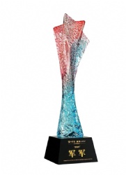 Gradient Star Crystal Award