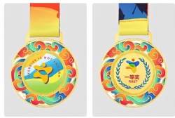 Custom Swirling Figure Award