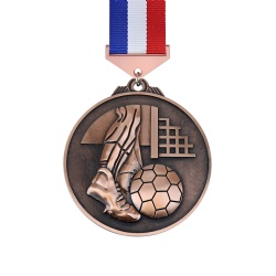 Soccer Player Action Medal