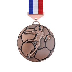 Soccer Player Action Medal