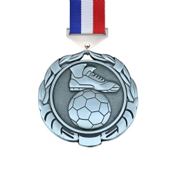 Soccer Shoe and Ball Medal