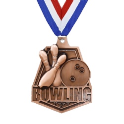 Bronze Bowling Medal