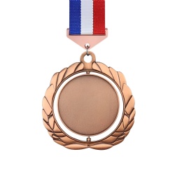Round Laurel Wreath Medal