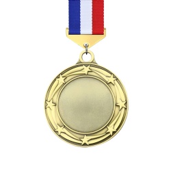 Gold Starburst Medal
