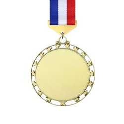 Gold Star Border Medal