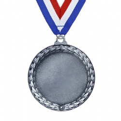 Circular Laurel Wreath Medal