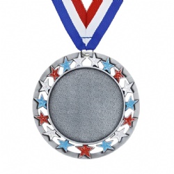 Round Star Medal