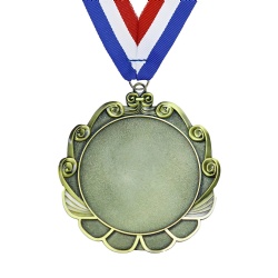 Decorative Swirl Medal