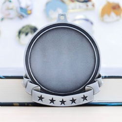 Circular Star Ribbon Medal