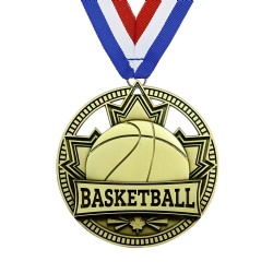 Gold Basketball Competition Medal