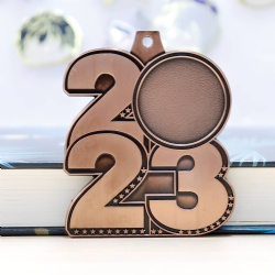 Bronze 2023 Number Medal