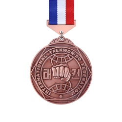Round Taekwondo Federation Medal