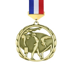 Gold Gymnastics Medal