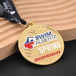 Swim Alberta Spring Championships Medal
