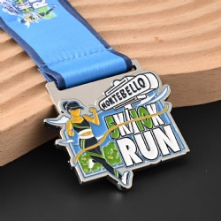 Montebello 5K Run Medal