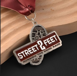 Street 2 Feet Running Race Medal