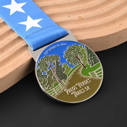 Palos Verdes Trails 5K Commemorative Medal