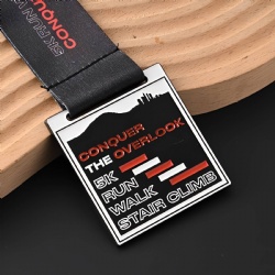 Conquer the Overlook 5K Run Medal