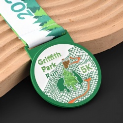 Griffith Park 5K Run Medal