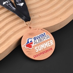 Swim Alberta Summer Championships Medal