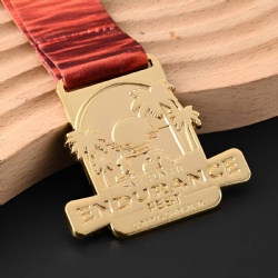 Endurance Fest Medal with Palm Tree Design