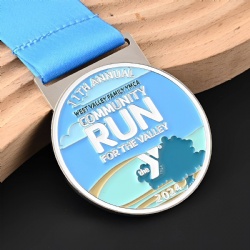 11th Annual Community Run Medal 2024