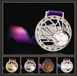 Award-Winning Soccer Design Medal