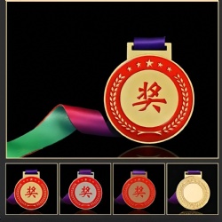 Chinese Character Award Medal