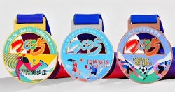 Sports Medal with Vivid Graphics